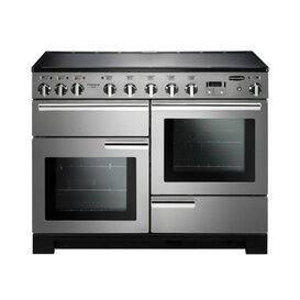 RANGEMASTER PDL110EISS/C Professional Deluxe 110 Induction - Stainless Steel With Chrome Trim