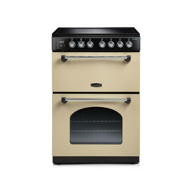 RANGEMASTER CLA60ECCR/C Classic 60cm Ceramic Cream with Chrome trim