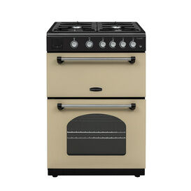 RANGEMASTER CLA60NGFCR/C Classic 60cm Gas Cooker Cream with Chrome trim