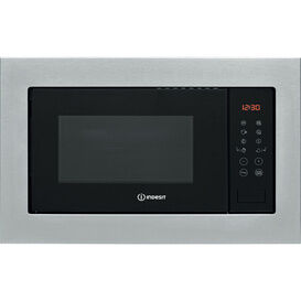 INDESIT MWI125GX Built-In Microwave Oven Stainless Steel