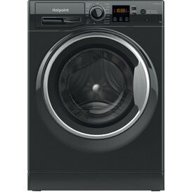 HOTPOINT NSWF945CBSUKN Freestanding Washer 9kg 1400 Spin Black