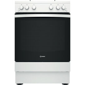 INDESIT IS67G1PMW 60cm Freestanding Gas Cooker - White