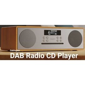 Majority 75306 Oakington CD, DAB, Bluetooth Music System Oak