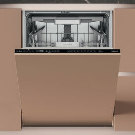 HOTPOINT H7IHP42LUK 60cm 15 Place Settings Built In Dishwasher Black