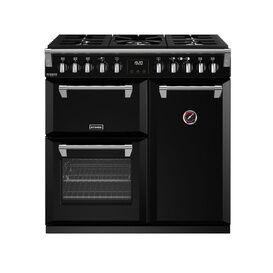 STOVES 444411432 Richmond Deluxe D900 Dual Fuel 90cm Black NEW FOR 2023