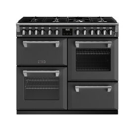 STOVES 444411540 Richmond Deluxe 100cm Dual Fuel Range Cooker Anthracite NEW FOR 2023
