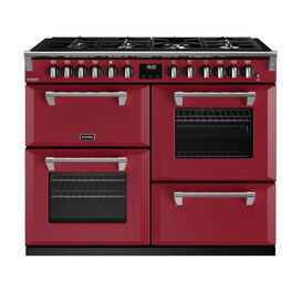 STOVES 444411573 Richmond Deluxe 110cm Dual Fuel Range Cooker Chilli Red NEW FOR 2023