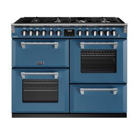 STOVES 444411579 Richmond Deluxe 110cm Dual Fuel Range Cooker Thunder Blue NEW FOR 2023