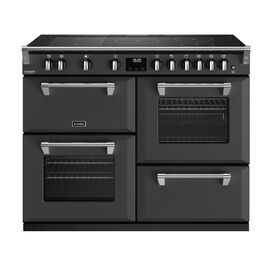 STOVES 444411580 Richmond Deluxe 110cm Rotary Control Electric Induction Range Cooker Anthracite Grey NEW FOR 2023
