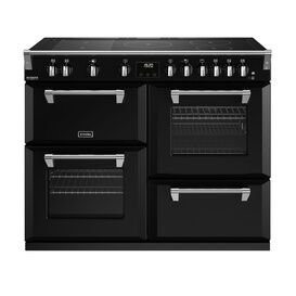 STOVES 444411453 Richmond Deluxe 110cm Rotary Control Electric Induction Range Cooker Black NEW FOR 2023