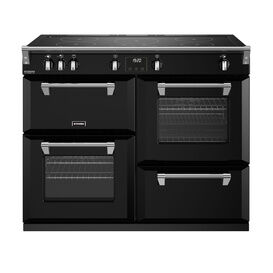 STOVES 444411455 Richmond Deluxe 110cm Electric Induction Range Cooker Black Touch Control NEW FOR 2023