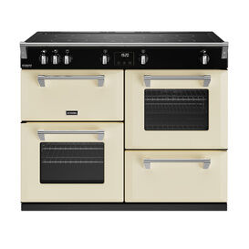 STOVES 444411456 Richmond Deluxe 110cm Electric Induction Range Cooker Classic Cream Touch Control NEW FOR 2023