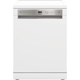 HOTPOINT H7FHS41 60cm 15 Place Settings Freestanding Dishwasher White