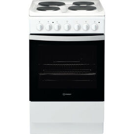 INDESIT IS5E4KHW 50CM Single Cavity Electric Cooker White