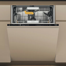 WHIRLPOOL W8IHP42L Integrated Dishwasher Black 14 Place Settings