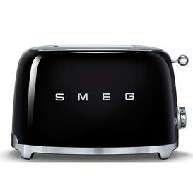 SMEG TSF01BLUK Retro Style 2 Slice Toaster Black
