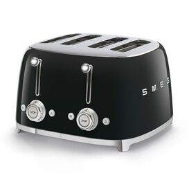 SMEG TSF03BLUK Retro 4 Slice Toaster Black