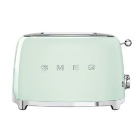 SMEG TSF01PGUK Retro 2 Slice Toaster Pastel Green
