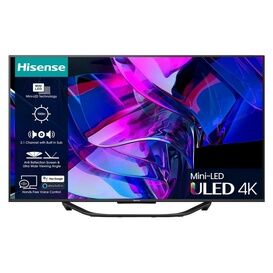 HISENSE 55U7KQTUK Pro 55" Mini LED 4K Smart TV