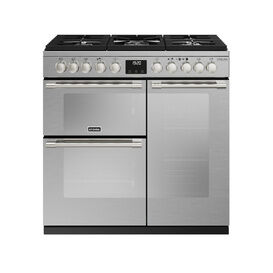 STOVES 444411459 Sterling Deluxe S900DF 90cm Dual Fuel Range Cooker Stainless Steel NEW FOR 2023