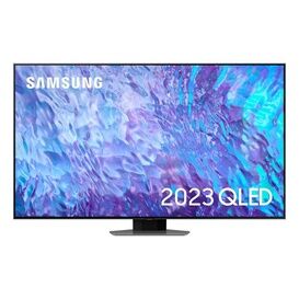 SAMSUNG QE75Q80CATXXU 75" 4K QLED HD Smart TV - Carbon Silver