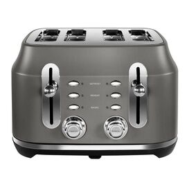 RANGEMASTER RMCL4S201GY 4 Slice Toaster - Matte Grey