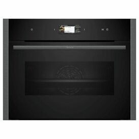 Neff C24FS31G0B N90 Built In Compact Oven with Steam Function Graphite-Grey