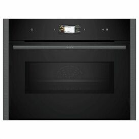 Neff C24MS71G0B N90 Built In Pyrolytic Compact Oven with Microwave Graphite-Grey
