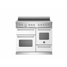 Bertazzoni Master 100cm Range Cooker XG Oven Induction White MAS105I3EBIC
