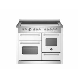 Bertazzoni Master 110cm Range Cooker XG Oven Induction White MAS115I3EBIC