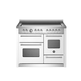 Bertazzoni Master 110cm Range Cooker XG Oven Induction White MAS115I3EBIC2