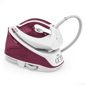 TEFAL SV6110G0 Express Iron and Essential Steam Generator - White & Ruby Red