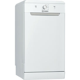 INDESIT DF9E1B10UK Freestanding Slimline 9 Place Settings Dishwasher - White