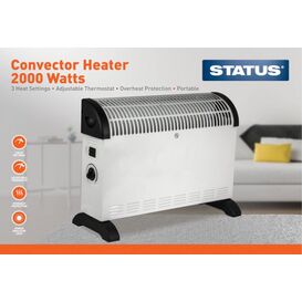 STATUS CONH-2000W1P 2Kw Convector Heater