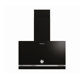 HOTPOINT PHVP62FLMK 60cm Wall-Mounted Cooker Hood - Black