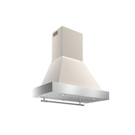 Bertazzoni Heritage Chimney Hood 100cm Wall Mounted Ivory KC36HERTAV + K100HERTX