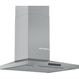 BOSCH DWQ66DM50B Series 4 60cm Wall-Mounted Cooker Hood - Stainless Steel