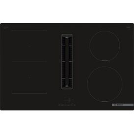 BOSCH PVS811B16E Series 4 80cm Induction Venting Hob - Black
