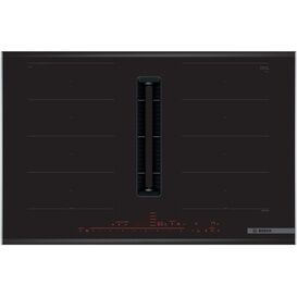 BOSCH PXX875D67E Series 8 80cm 4 Zone Induction Venting Hob - Black