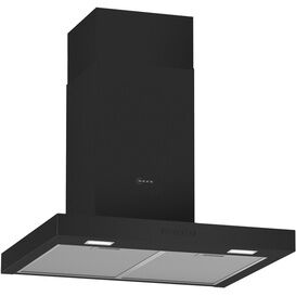 NEFF N 30, Wall-Mounted Cooker Hood, 60 cm, Black D62BBC0S0B