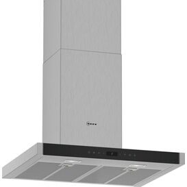 NEFF N 70, Wall-Mounted Cooker Hood, 60 cm, Stainless Steel D65BMP5N0B