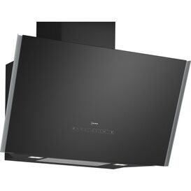 NEFF D98IPT2S0B N90 90cm Angled Glass Extractor Black