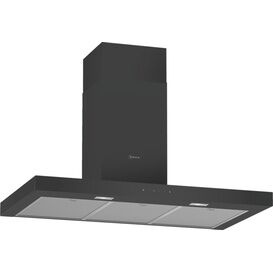 NEFF D94BHM1S5B N50 Wall-Mounted 90cm Cooker Hood - Black