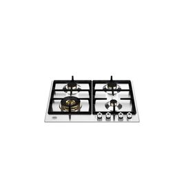 BERTAZZONI P604LPROX Pro Series 60cm Gas Hob with Wok Burner Stainless Steel
