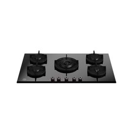 BERTAZZONI P905CPROGNE Pro Series 90cm Gas on Glass hob with Central Wok Burner