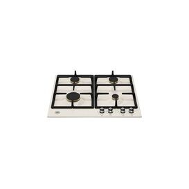 BERTAZZONI P604HERAX Heritage Series 60cm Gas Hob Ivory Chrome