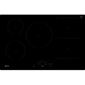 NEFF T58PHW1L0 N70 Induction Hob 80cm 5 Zones + Combi Zone - Black