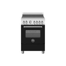 Bertazzoni Master 60cm Mini Range Cooker Single Oven Induction Matt Black MAS64I1ENEC