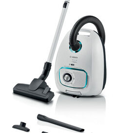 BOSCH BGB41HYGGB ProHygienic Bagged Vacuum Cleaner - White