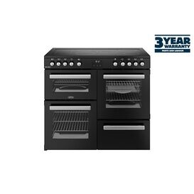 BELLING 444411797 Cookcentre 100cm Electric Ceramic Range Cooker